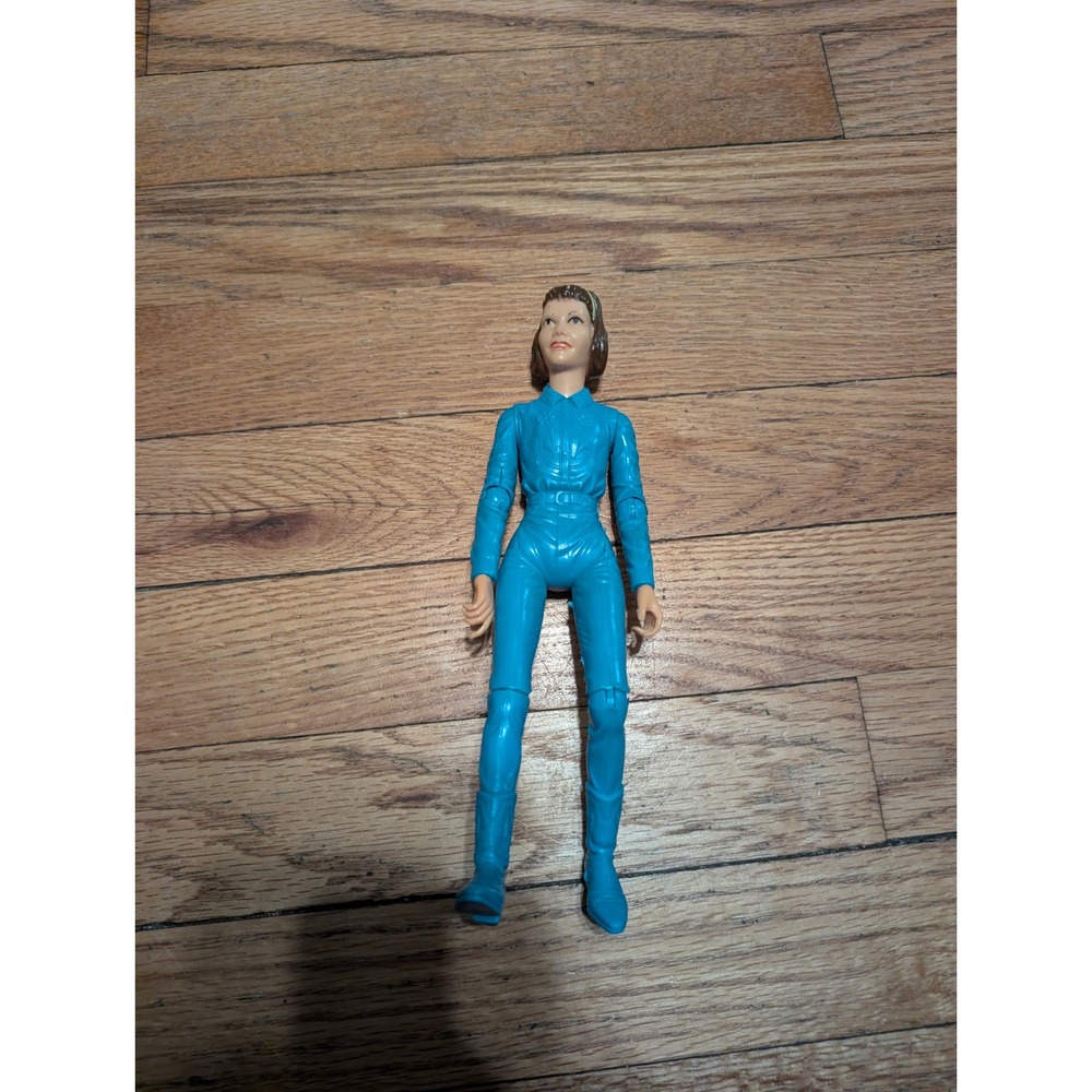 Vintage Marx Jane West Best of the West Action Figure Blue Outfit Janet West